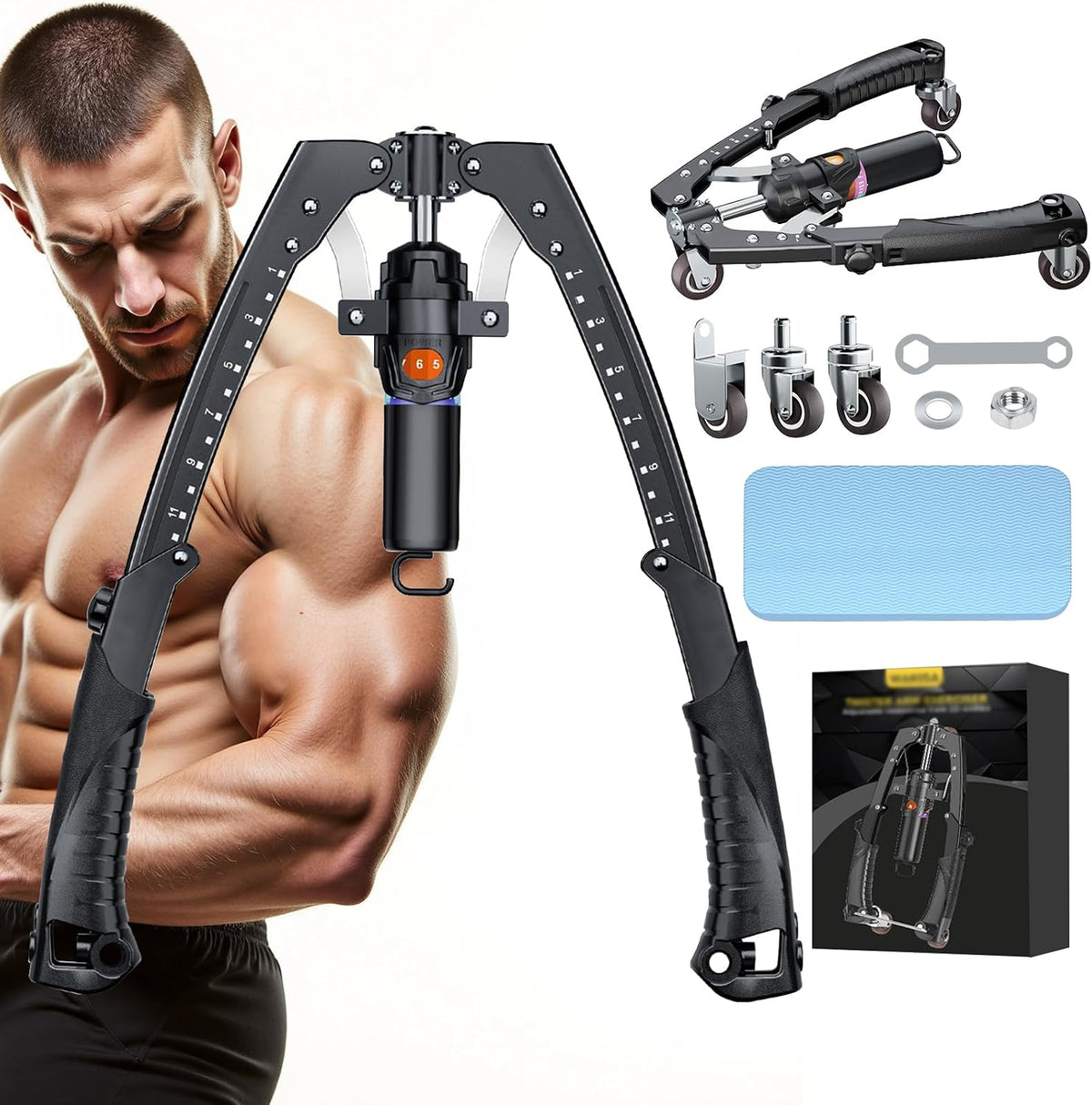 Professional Hydraulic 3-in-1 Strength Trainer
