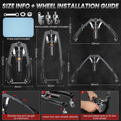 Professional Hydraulic 3-in-1 Strength Trainer